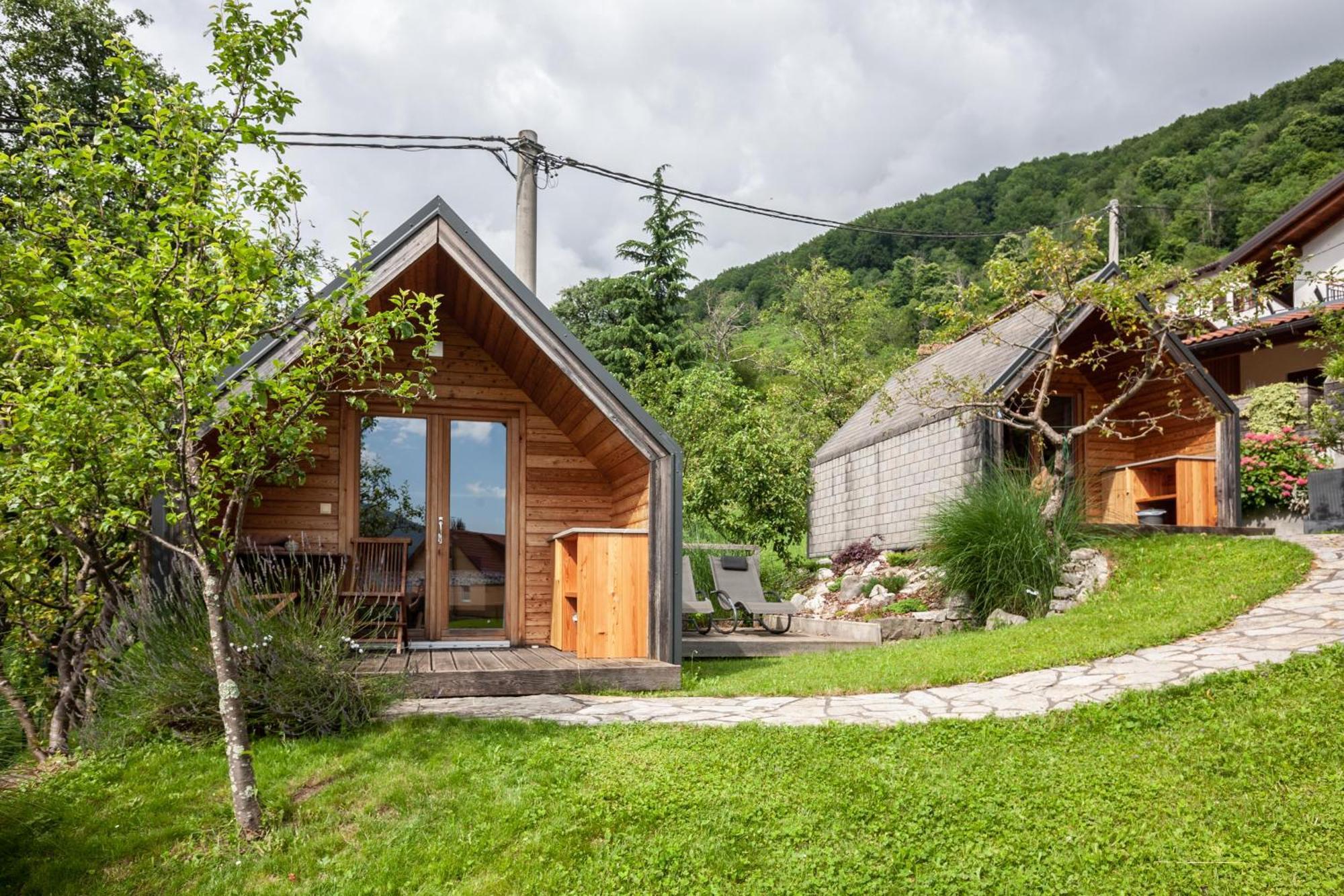 Glamping Kranjc Hotel Kobarid Exterior foto